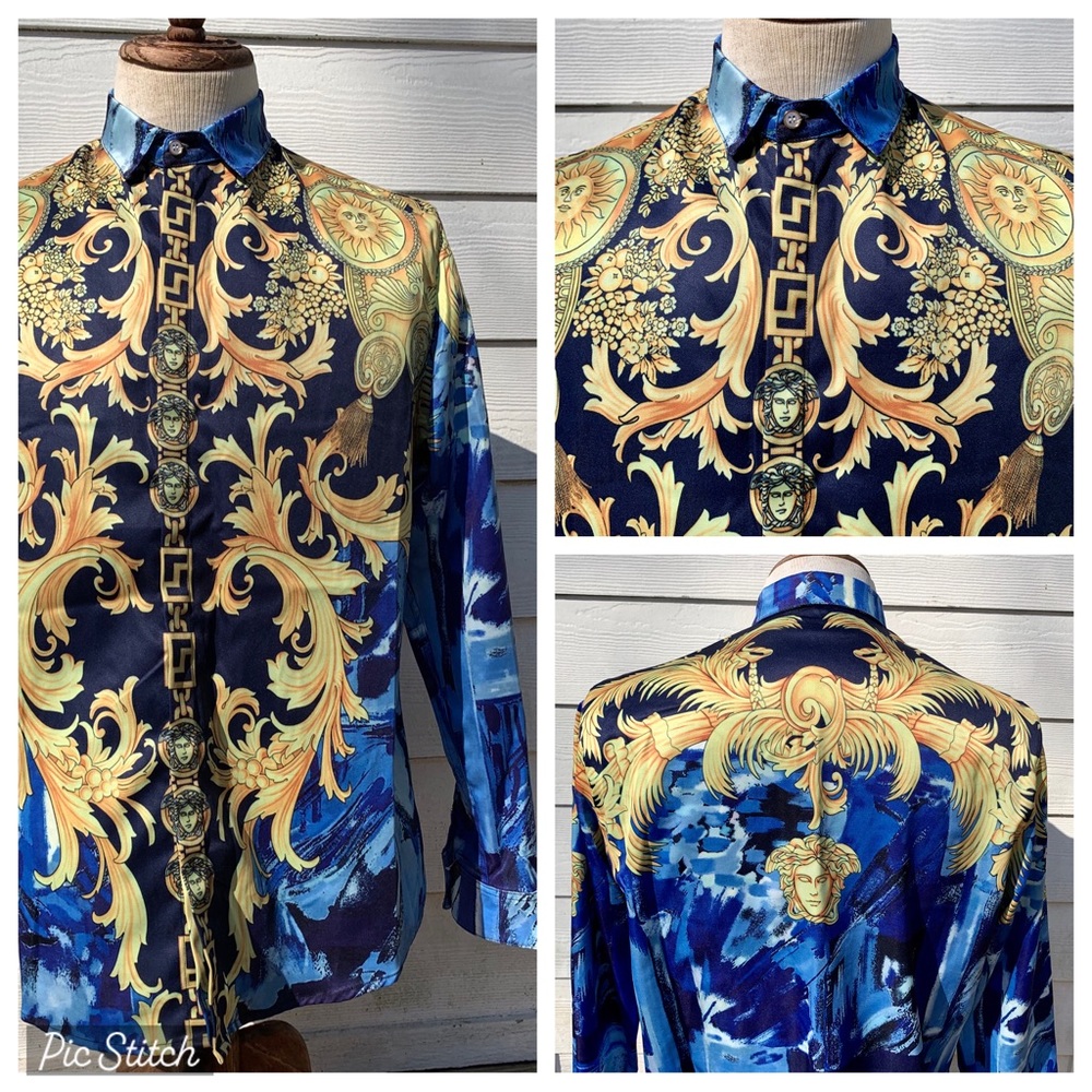 Medusa—Sun—Blue & Gold Men’s